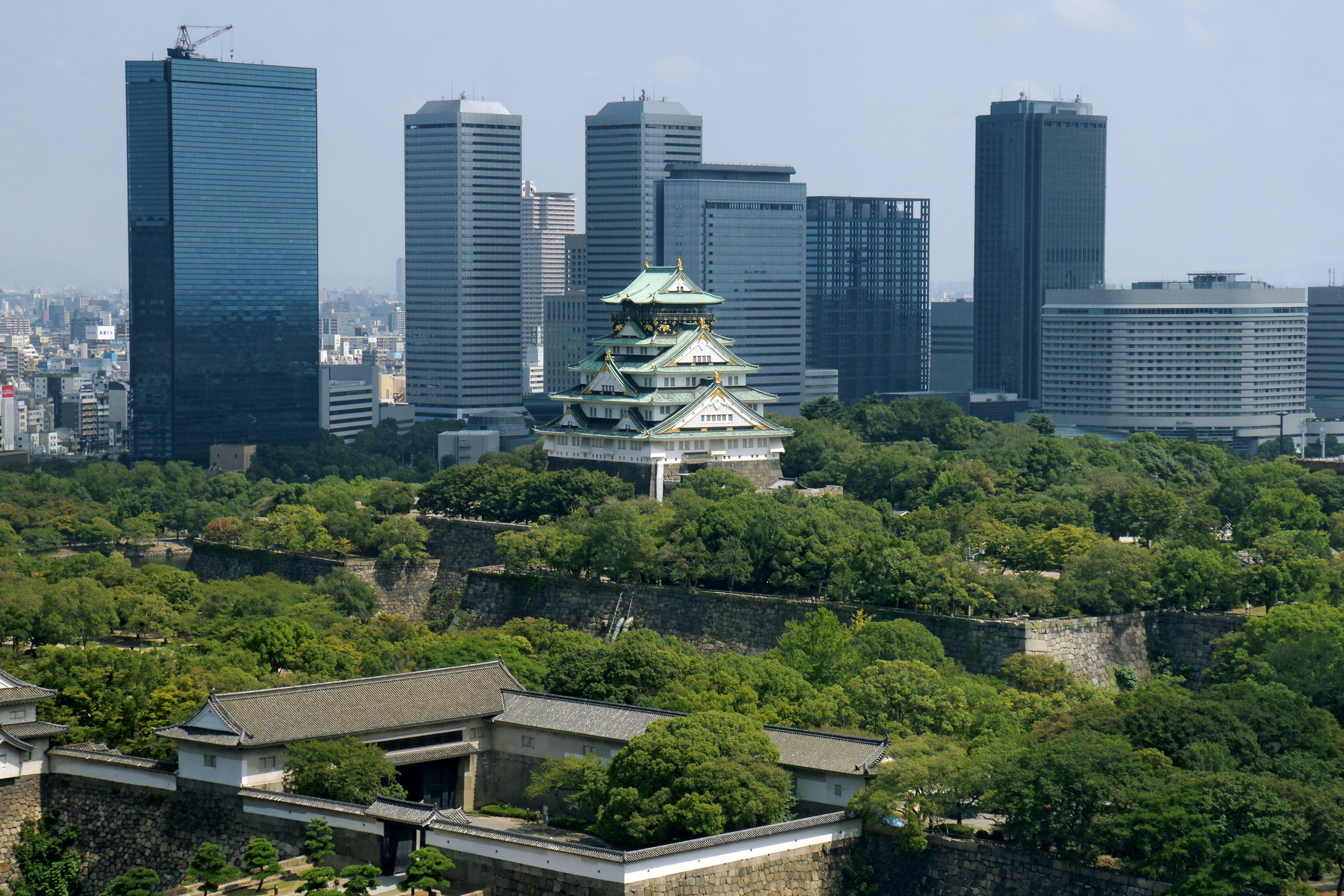 大阪城天守阁与公园 参考图 1